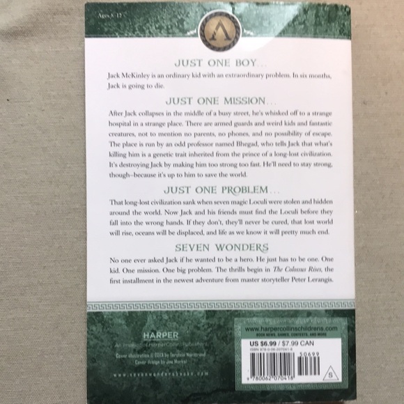 📚2/$6 The Colossus Rises #1 Seven Wonders Series - Picture 2 of 12
